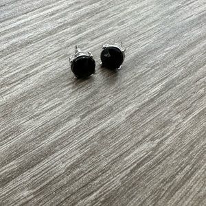 🔥3 for $5 Black and Silver Statement Post Earrings